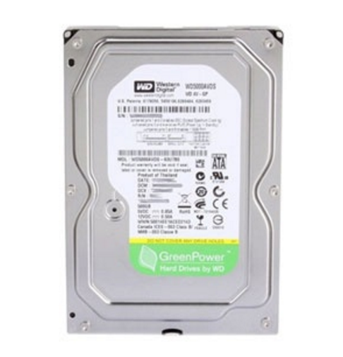 西部數據500GB 7200轉 32MB SATA2(WD5000AVDS)