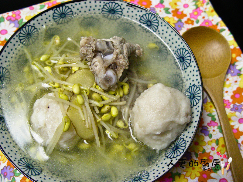 黃豆芽排骨湯