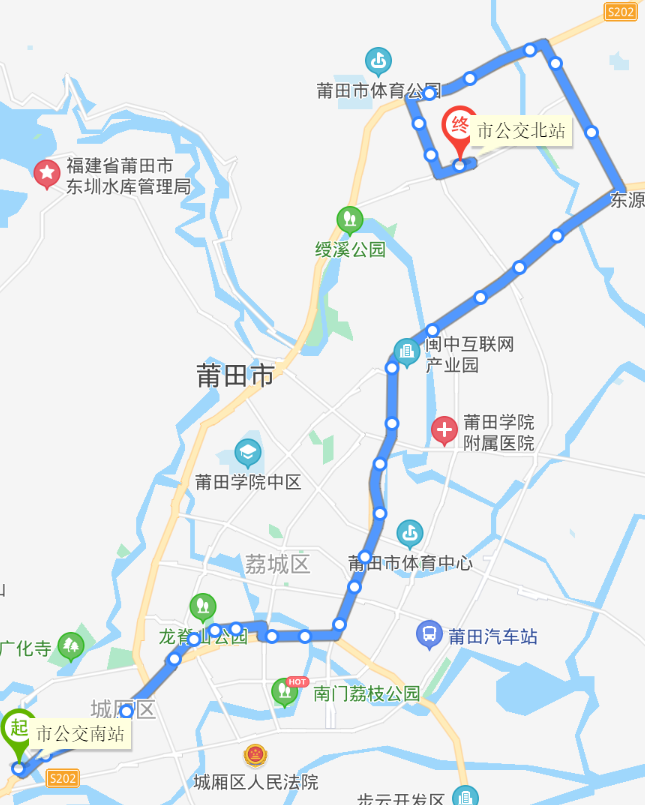 莆田公交10路