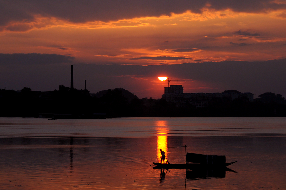 夕照(寫景散文作品)