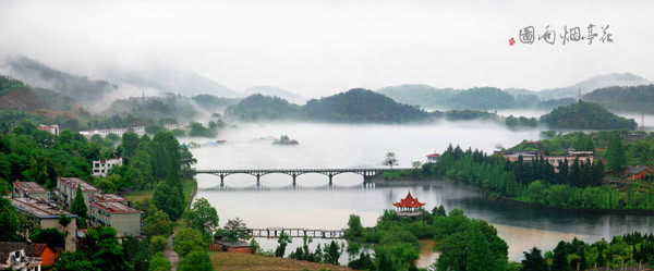 花亭湖景區