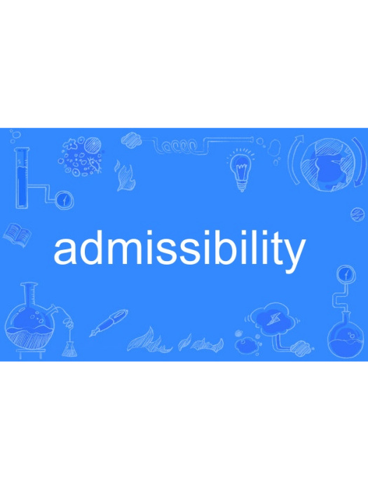 admissibility