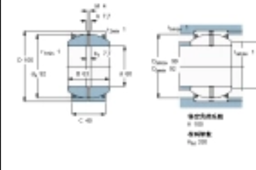 SKF GEH60ES-2RS軸承