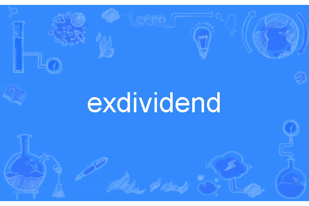 exdividend