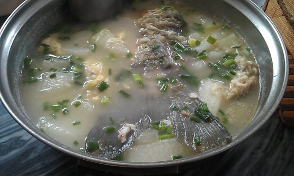 冬瓜白飯魚瘦肉蚝豉湯