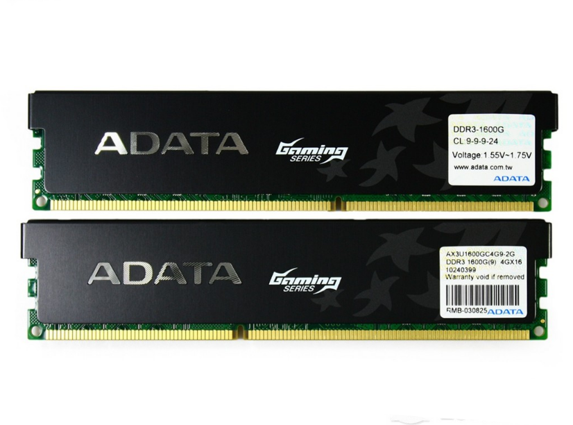 威剛遊戲威龍 8GB DDR3 1600G