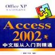 Access 2002 中文版從入門到精通