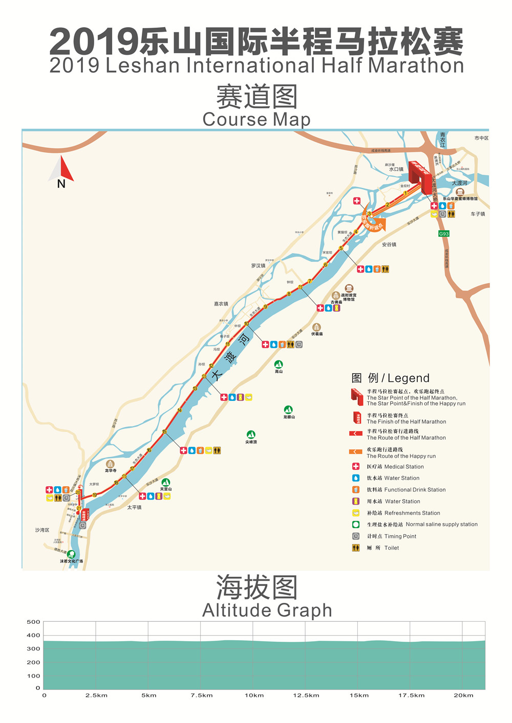 2019樂山國際半程馬拉松賽