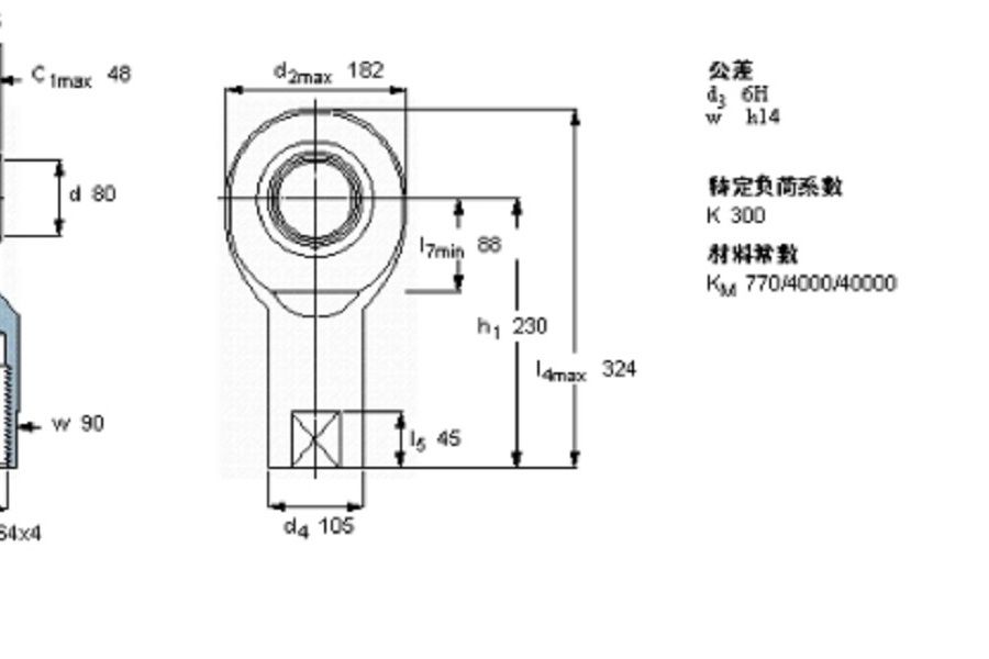 SKF SILA80TXE-2LS軸承