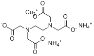 EDTA-銅銨絡合物