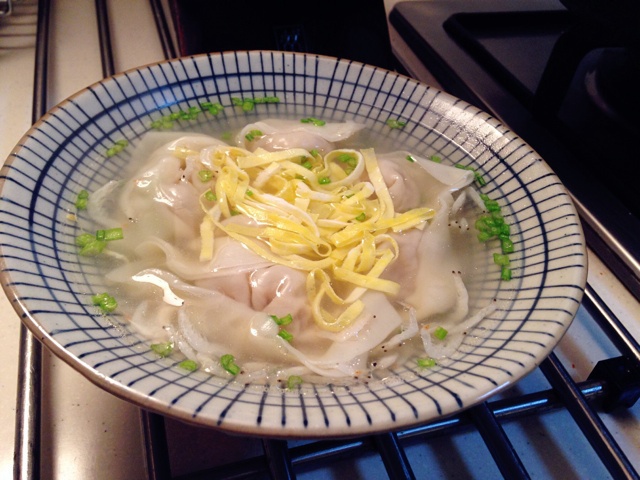 海參金針菇鮮肉餛飩