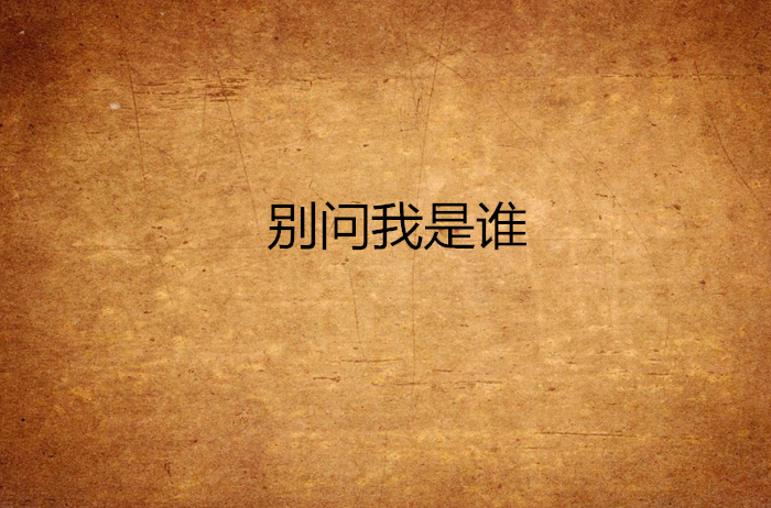 別問我是誰(傑里·史賓尼利創作小說)