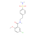 4-[2-（5-氯-2-甲氧基苯甲醯氨基）乙基]苯磺醯胺
