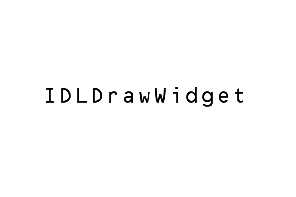 IDLDrawWidget