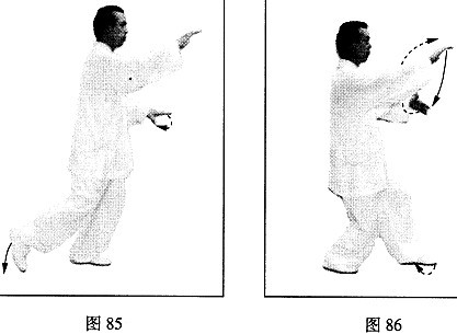 肘底看拳