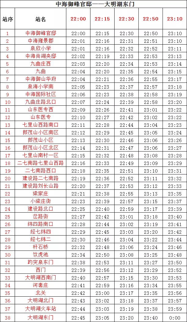 濟南公交K41路