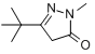 3-叔-丁基-1-甲基-2-吡唑啉-5-酮