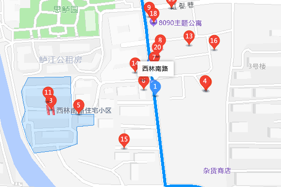 西林南路1號