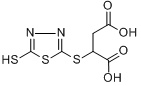 2-（5-巰基-1,3,4-噻二唑-2-硫基）琥珀酸