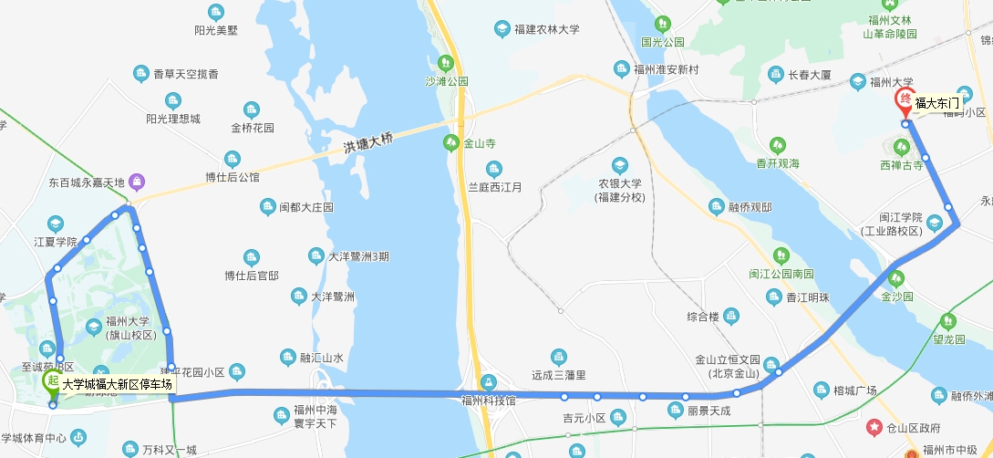 公交線路圖