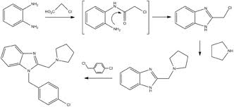 克立咪唑的合成