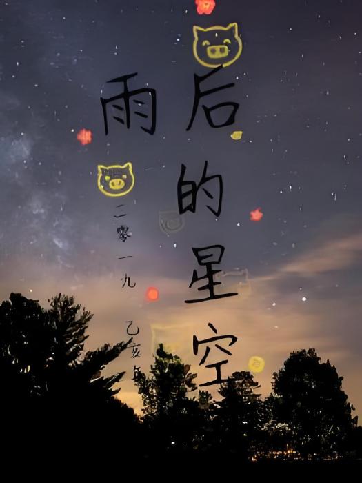 雨後的星空