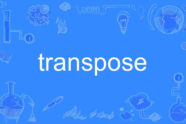 transpose