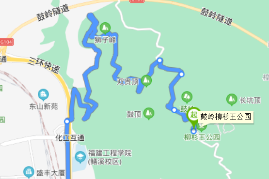 福州鼓嶺旅遊度假區區間專線3