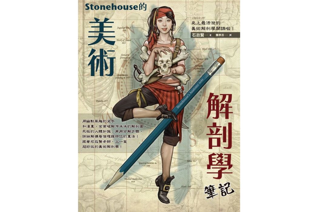 Stonehouse的美術解剖學筆記