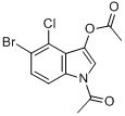 1-乙醯基-5-溴-4-氯吲哚-3-乙酸酯