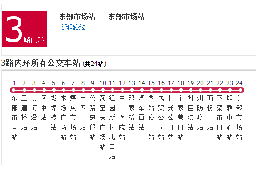 臨夏公交3路