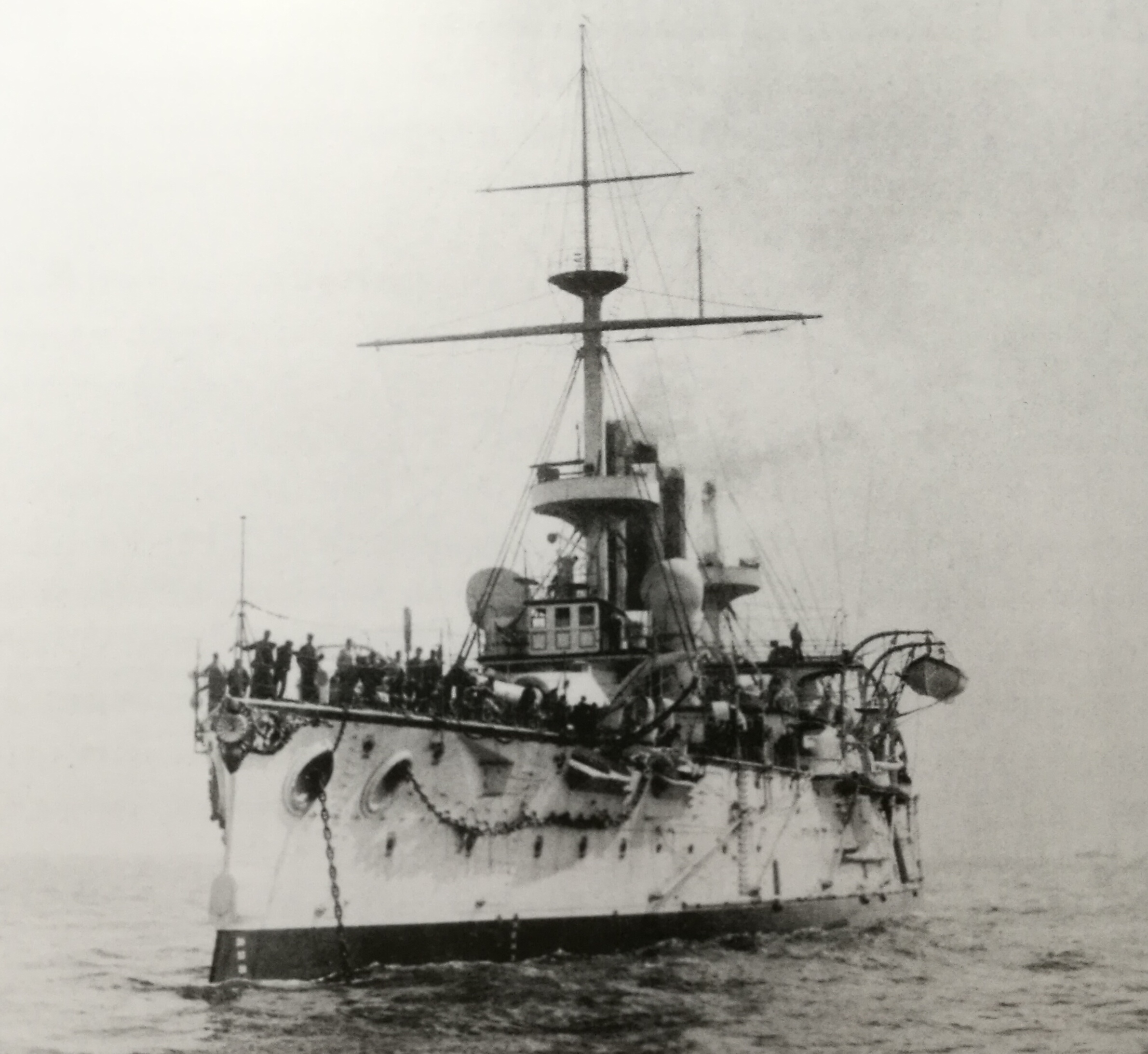 八島號，日本海軍最早的戰列艦之一