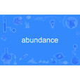 abundance