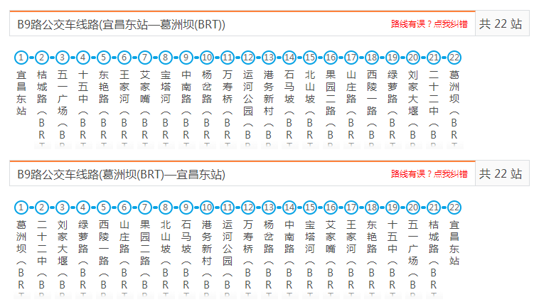 宜昌公交9路