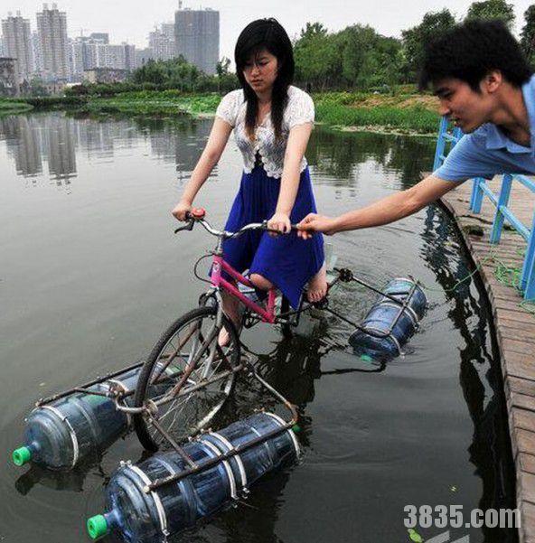 水陸兩用腳踏車