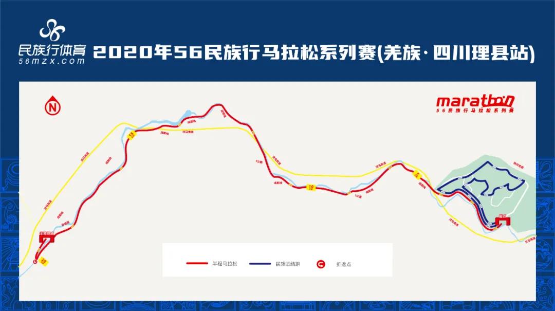 2020年56民族行馬拉松系列賽（羌族·四川理縣站）