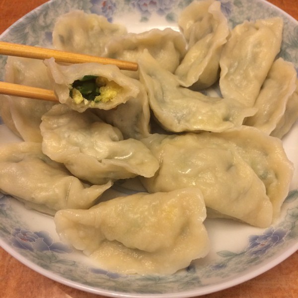 包菜餡鍋貼