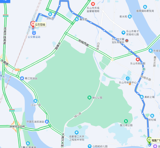 樂山公交22路