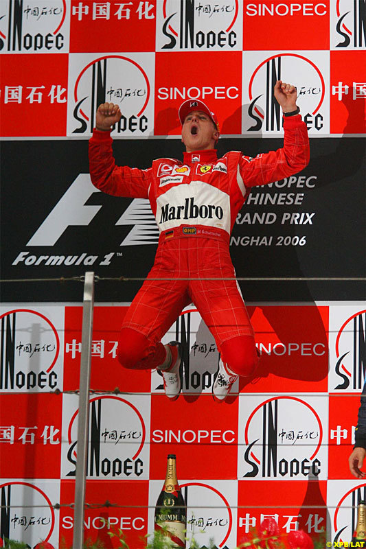 2006年F1中國站冠軍舒馬赫