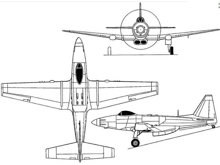 P-75三視圖