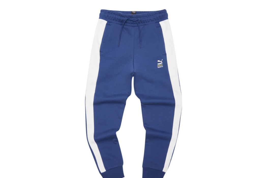 PUMA X PEANUTS T7 TRACK PANTS CL B男中大童針織長褲