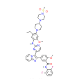 N-（2,6-二氟苯基）-5-[3-[2-[[5-乙基-2-甲氧基-4-[4-[4-（甲基磺醯基）-1-哌嗪基]-1-哌啶基]苯基]氨基]-4-嘧啶