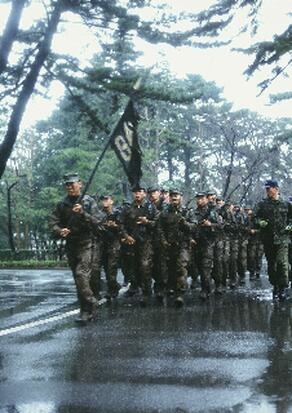 空挺團隊員參加遊騎兵幹部培訓