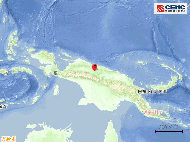 8·28印尼巴布亞省海域地震