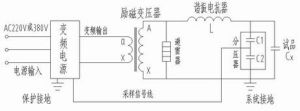 耐壓試驗設備原理圖