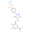 4-[4-[（3-氯-2-羥基-5-硝基苯基）偶氮]-4,5-二氫-3-甲基-5-氧代-1H-吡唑-1-基]-苯磺酸單鈉鹽