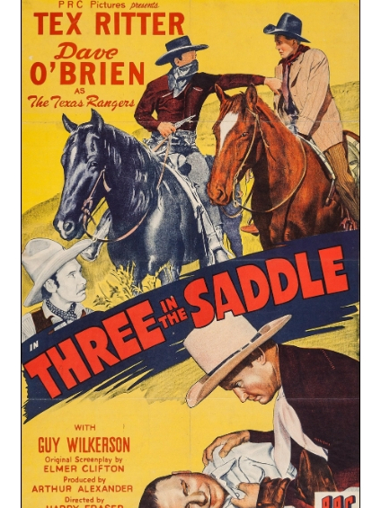 Three in the Saddle