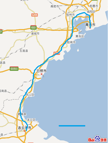 連青高鐵規劃路線