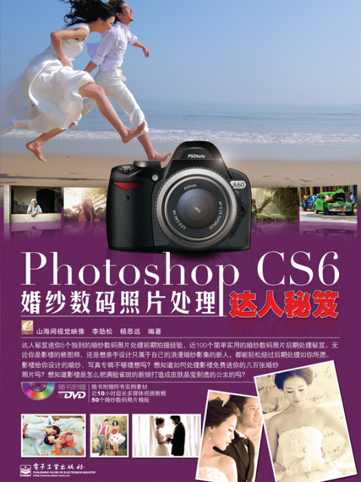 PhotoshopCS6婚紗數碼照片處理達人秘笈（全彩）（含DVD光碟1張）