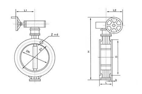 QD41W輕型通風蝶閥